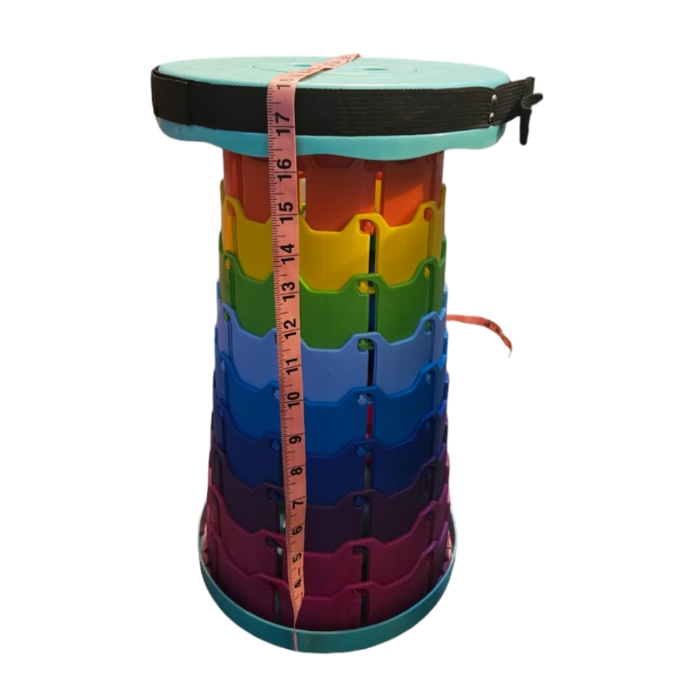 New design Telescopic retractable Plastic Stool